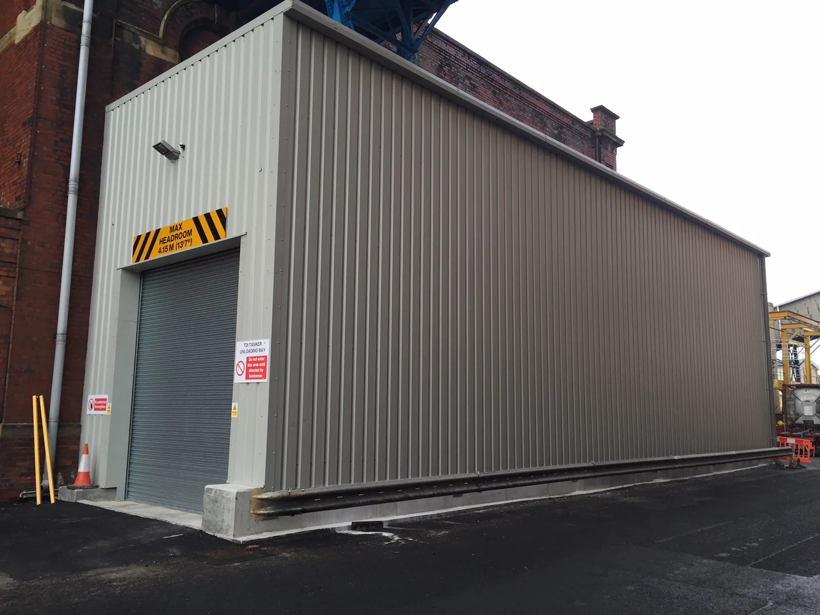New-Build Warehouse Extension for Vitafoam, Manchester