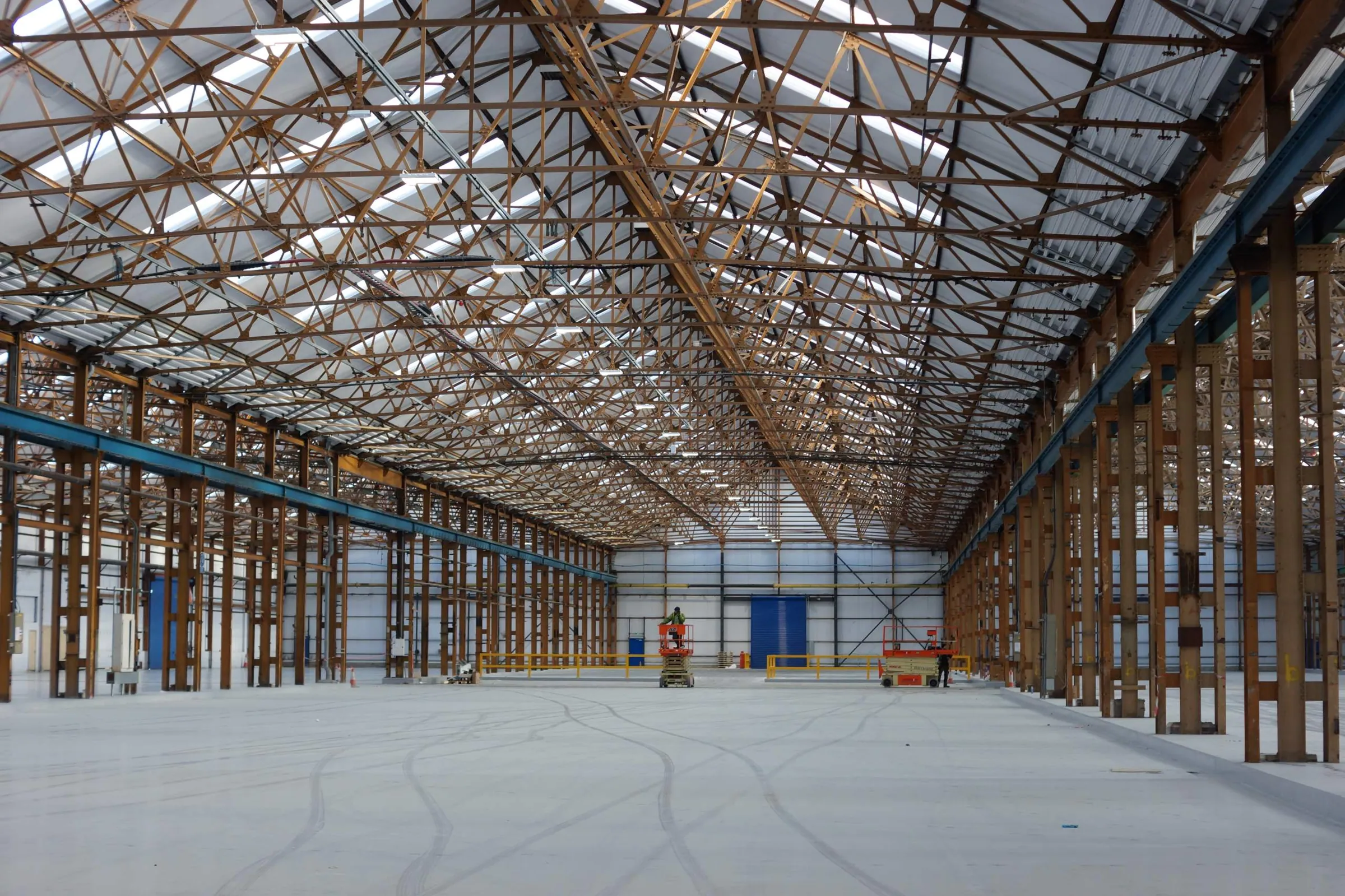Warehouse Pit Infill and New Walls, Cross Green