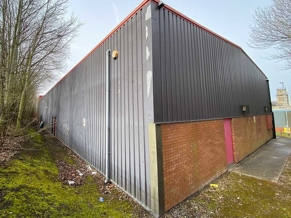 Warehouse Refurbishment, Pontefract, before