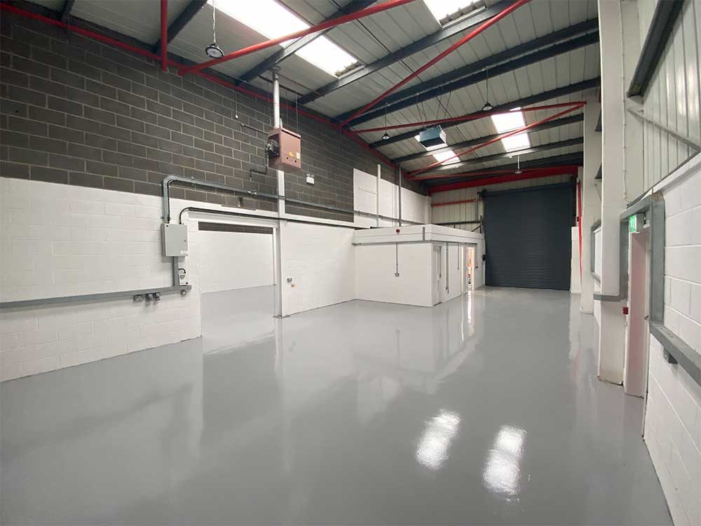 Warehouse Refurbishment, Pontefract, completed