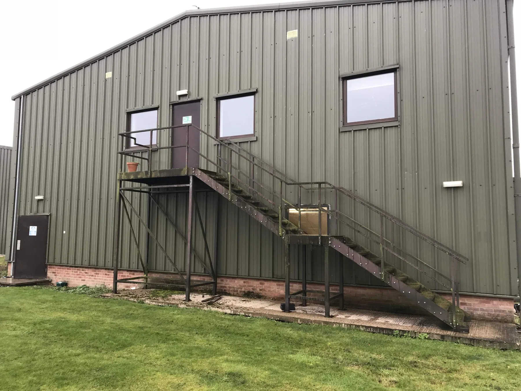 New Windows Cut into Composite Cladding, Wath, completed