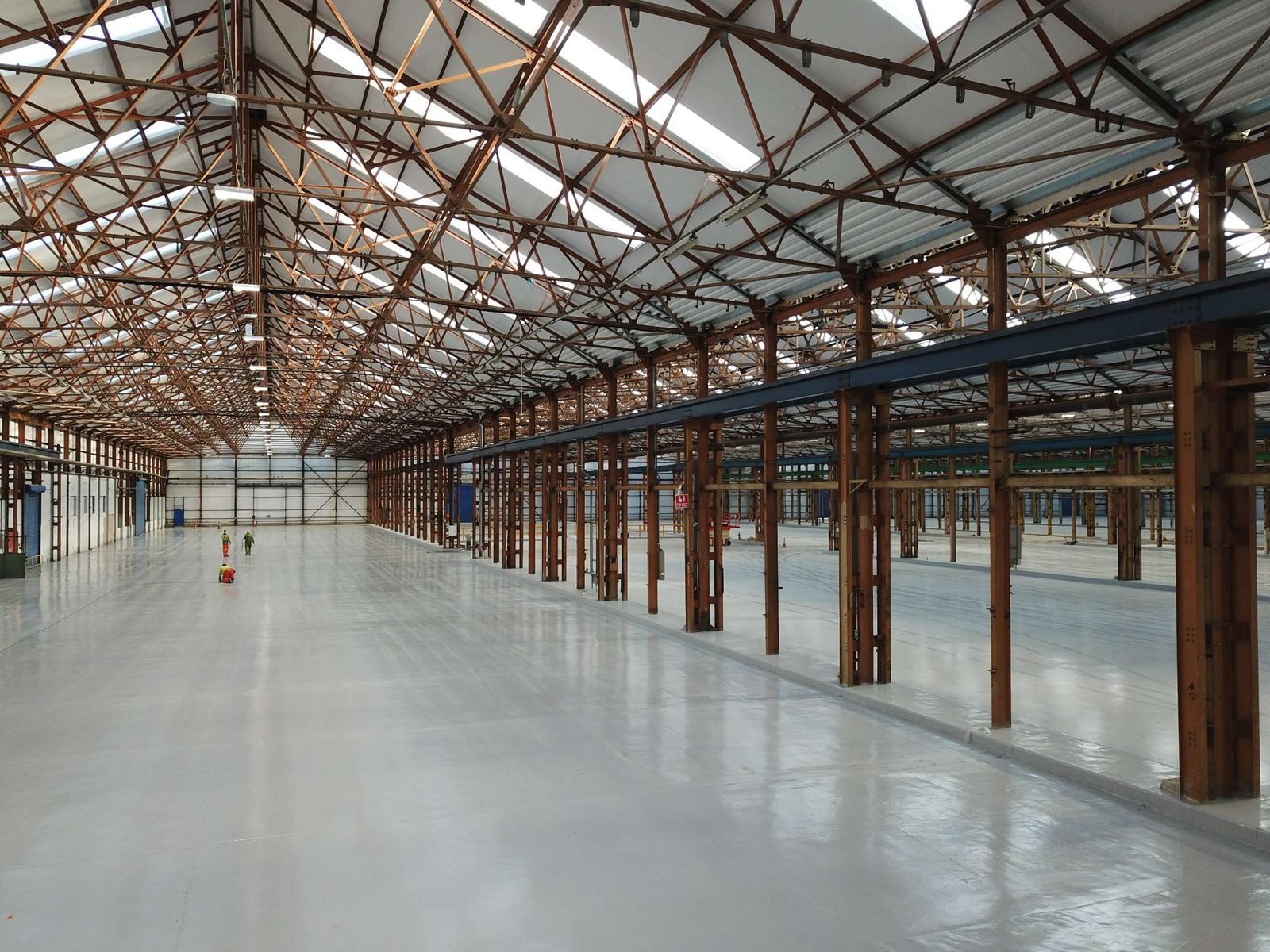 Finished unit, handed over