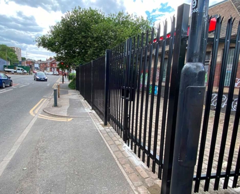 Steel-Palisade-Perimeter-Fencing-Installation-Leeds-8